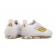 Botas de Fútbol adidas F50 Elite FG Ftwr Blanco Dorado Met