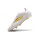 Botas de Fútbol adidas F50 Elite FG Ftwr Blanco Dorado Met