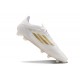 Botas de Fútbol adidas F50 Elite FG Ftwr Blanco Dorado Met