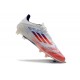 Botas de Fútbol adidas F50 Elite FG Ftwr Blanco Rojo Azul Lúcido