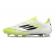 Botas de Fútbol adidas F50 Elite FG Blanco Negro Amarillo