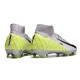 Nike Zoom Mercurial Superfly 10 Elite FG Gris Verde Negro