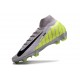 Nike Zoom Mercurial Superfly 10 Elite FG Gris Verde Negro