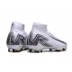 Nike Zoom Mercurial Superfly 10 Elite FG Blanco Negro