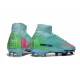 Nike Zoom Mercurial Superfly 10 Elite FG Casi Verde Rosa