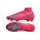 Nike Zoom Mercurial Superfly 10 Elite FG Rosa Gris