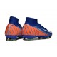 Nike Zoom Mercurial Superfly 10 Elite FG Azul Naranja Blanco