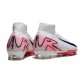 Nike Zoom Mercurial Superfly 10 Elite FG Blanco Rojo Negro