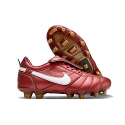 Nike Tiempo Legend X Elite FG Rojo Blanco