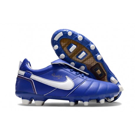 Nike Tiempo Legend X Elite FG R10 Azul Blanco