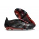 adidas Predator Elite Foldover Tongue FG Negro Gris Rojo