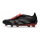 adidas Predator Elite Foldover Tongue FG Negro Gris Rojo