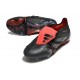 adidas Predator Elite Foldover Tongue FG Negro Gris Rojo