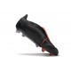 adidas Predator Elite Foldover Tongue FG Negro Gris Rojo