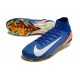 Nike Air Zoom Mercurial Superfly X Elite FG Azul Blanco Naranja