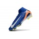 Nike Air Zoom Mercurial Superfly X Elite FG Azul Blanco Naranja