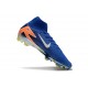 Nike Air Zoom Mercurial Superfly X Elite FG Azul Blanco Naranja