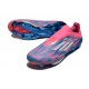 adidas F50+ Elite Sin Cordones FG Solar Azul Ftwr Blanco Solar Rosa