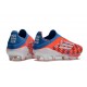 adidas F50+ Elite Sin Cordones FG Rojo Blanco Azul