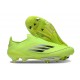 adidas F50+ Elite Sin Cordones FG Amarillo Solar Negro