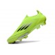 adidas F50+ Elite Sin Cordones FG Amarillo Solar Negro