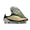 Tacos de Futbol adidas F50 Elite Laceless FG Dorado Met Negro Blanco