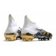 adidas Predator Mutator 20+ FG Blanco Dorado metalizado Negro