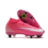 Nike Mercurial Superfly VII Elite SG AC x Mbappé Explosión Rosa Blanco