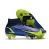 Nike Mercurial Superfly 8 Elite SG PRO AC Zafiro Volt Azul Vacío