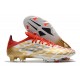 Botas fútbol Adidas X Speedflow.1 FG Oro Blanco Rojo