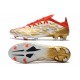 Botas fútbol Adidas X Speedflow.1 FG Oro Blanco Rojo