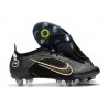 Nike Mercurial Vapor XIV Elite SG Pro Negro Dorado Metalizado Plateado Metalizado