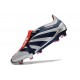 Botas adidas Predator Elite FT FG Plateado Met Negro Rojo