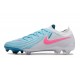 Nike Phantom Luna 2 Elite FG L Blanco Azul Rosa