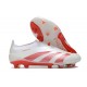 Botas Adidas Predator Elite LL FG Blanco Rojo