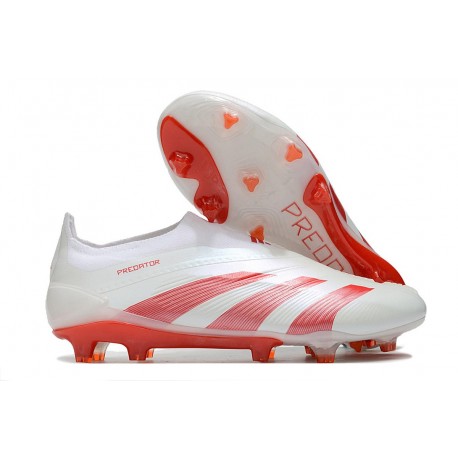 Botas Adidas Predator Elite LL FG Blanco Rojo