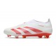 Botas Adidas Predator Elite LL FG Blanco Rojo