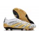 Botas Adidas Predator Elite LL FG Oro Blanco Gris