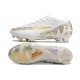 Bota Nike Zoom Mercurial Vapor 15 Elite FG Blanco Oro Argento