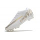 Bota Nike Zoom Mercurial Vapor 15 Elite FG Blanco Oro Argento