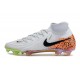 Botas Nike Phantom Luna II Elite FG Blanco Negro Naranja