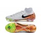 Botas Nike Phantom Luna II Elite FG Blanco Negro Naranja