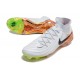 Botas Nike Phantom Luna II Elite FG Blanco Negro Naranja