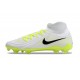 Botas Nike Phantom Luna II Elite FG Blanco Negro Amarillo