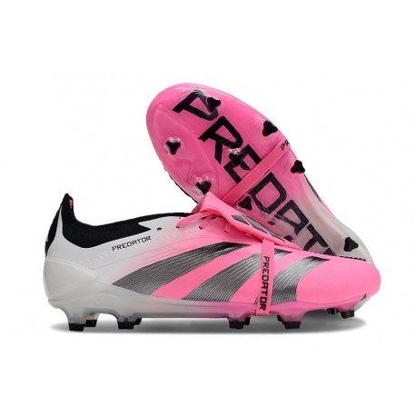 Botas adidas Predator Elite FT FG Rosa Blanco Negro