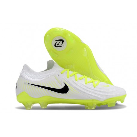 Nike Phantom GX II Elite FG Blanco Negro Amarillo