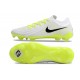 Nike Phantom GX II Elite FG Blanco Negro Amarillo