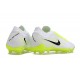 Nike Phantom GX II Elite FG Blanco Negro Amarillo