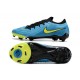 Nike Phantom GX II Elite FG Azul Amarillo Negro