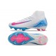 Nike Air Zoom Mercurial Superfly X Elite FG Blanco Azul Rosa